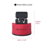 Picture of MASTERCLASS SMART SHARP DUAL KNIFE SHARPENER RED