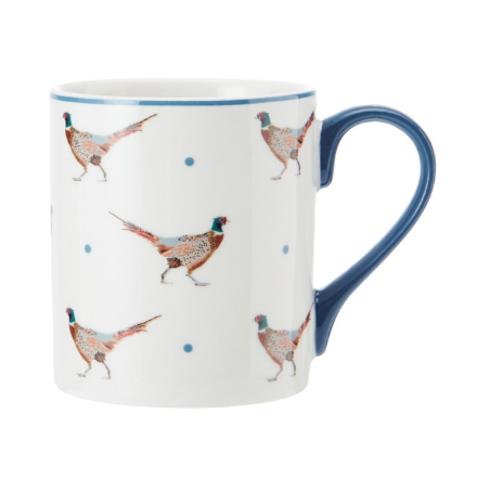 Picture of MIKASA PHEASANT STRAIGHT SIDED PORCELAIN MUG 280ML