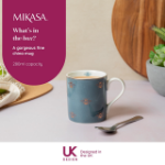 Picture of MIKASA BEES STRAIGHT SIDED PORCELAIN MUG 280ML