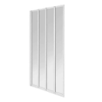 Picture of AQUALUX CHROME 4 FOLDING BATH SCREEN