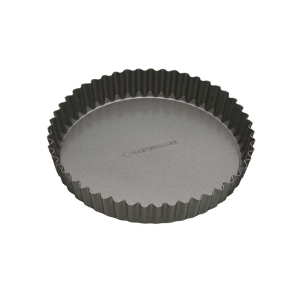 Picture of MASTERCLASS NON-STICK LOOSE BASE FLUTED QUICHE TIN 20CM