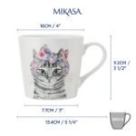 Picture of MIKASA TIPPERLEYHILL CAT FINE CHINA MUG 380ML