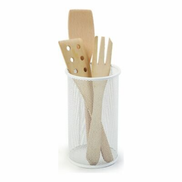 Picture of KITCHEN UTENSIL HOLDER WHITE