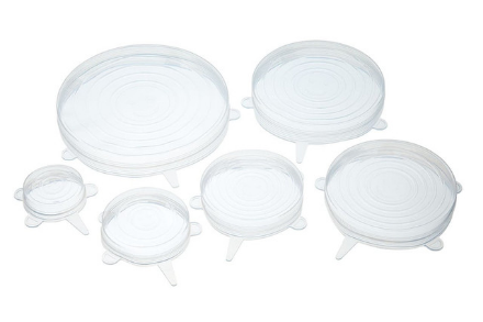 Picture of KITCHEN CRAFT SET OF SIX SILICONE LIDS