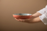 Picture of MIKASA LEAF & GEOMETRIC STONEWARE BOWL 21CM