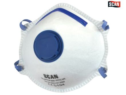 Picture of SCAN VALVED FFP2 DISPOSABLE MASKS 3 PACK