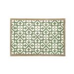 Picture of my mat nylon harlequin tile green 50cm x 75cm