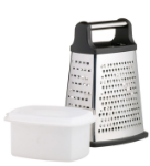 Picture of MASTERCLASS STAINLESS STEEL FOUR SIDED BOX GRATER WITH CONTAINER