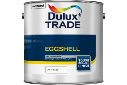 Picture of DULUX TRADE EGGSHELL LIGHT BASE 2.5L