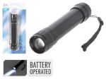 Picture of 25MM BLACK ALUMINIUM FLASHLIGHT