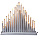 Picture of PREMIER 33 LIGHT CANDLE BRIDGE SILVER