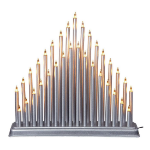 Picture of PREMIER 33 LIGHT CANDLE BRIDGE SILVER