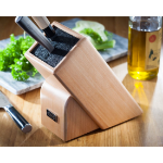 Picture of STELLAR FIBRE & BEECH UNIVERSAL KNIFE BLOCK